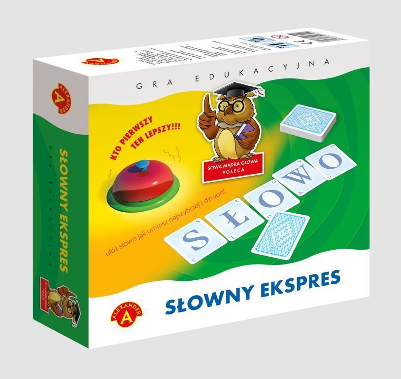 Gra edukacyjna Słowny ekspres Alexander (0408)