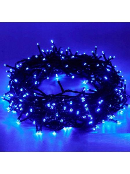 Lampki świąteczne 300 led niebieskie Yasheng