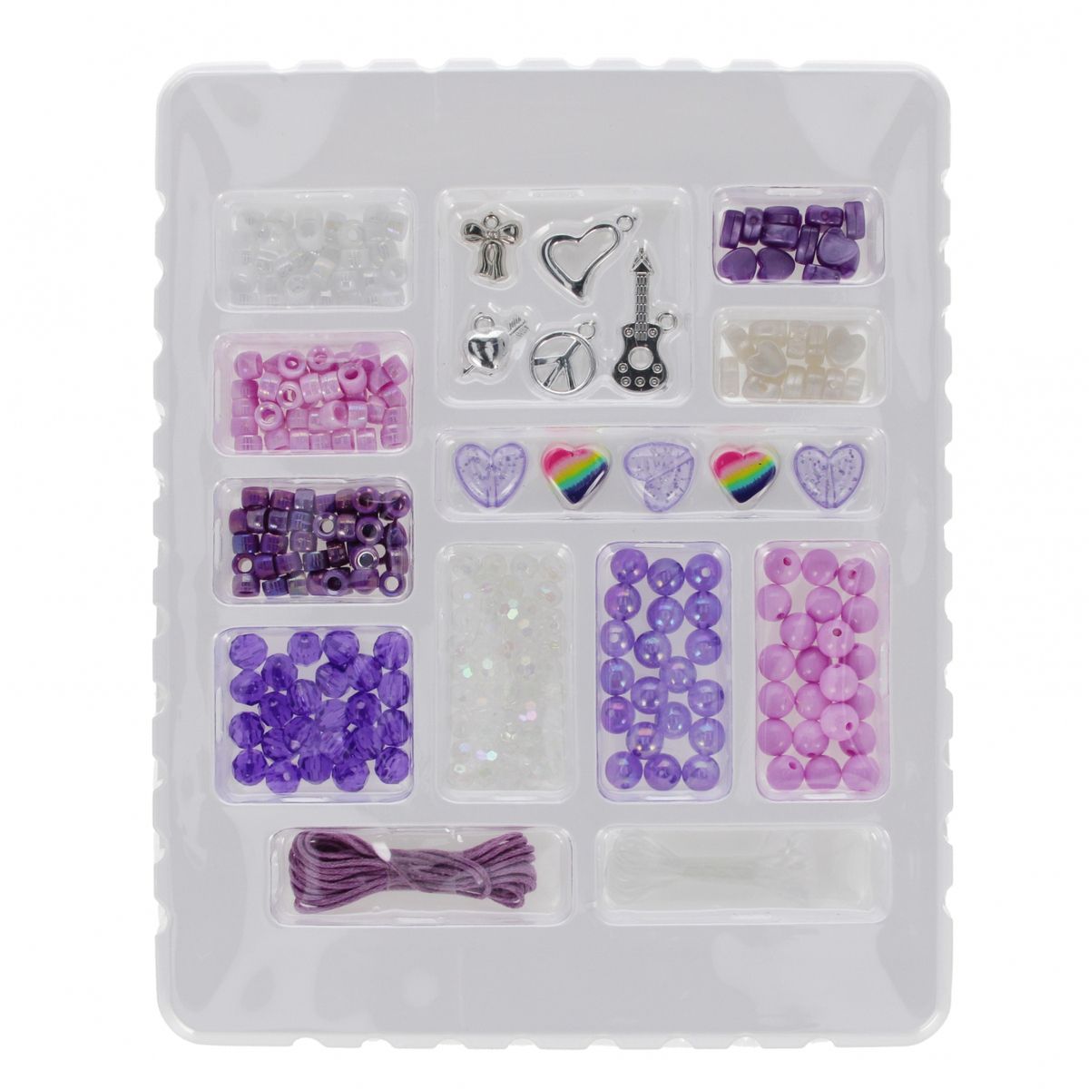Koraliki dla dziewczynki do nawlekania Mega Creative (543663)