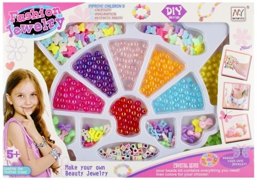 Koraliki dla dziewczynki do nawlekania Mega Creative (532515)