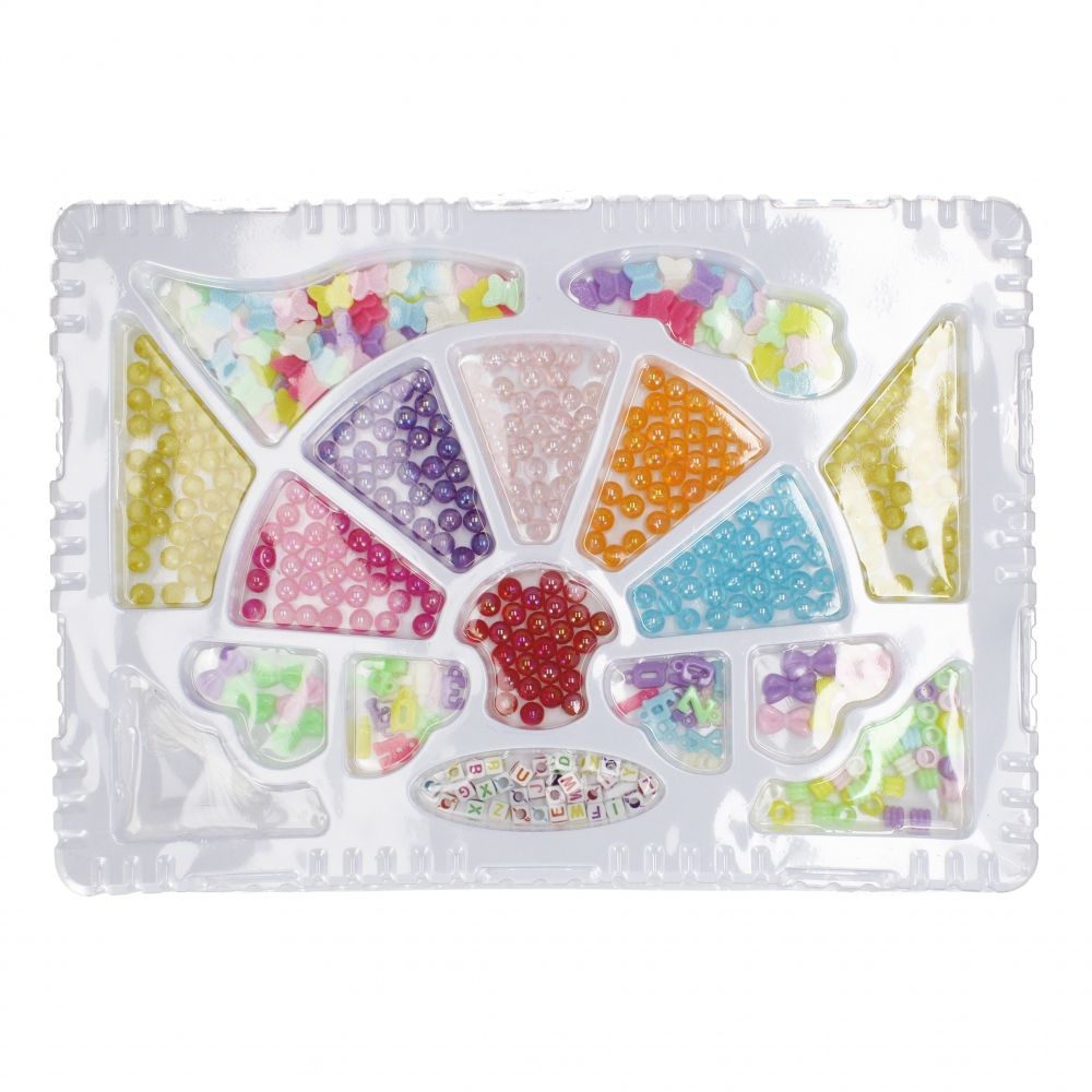 Koraliki dla dziewczynki do nawlekania Mega Creative (532515)