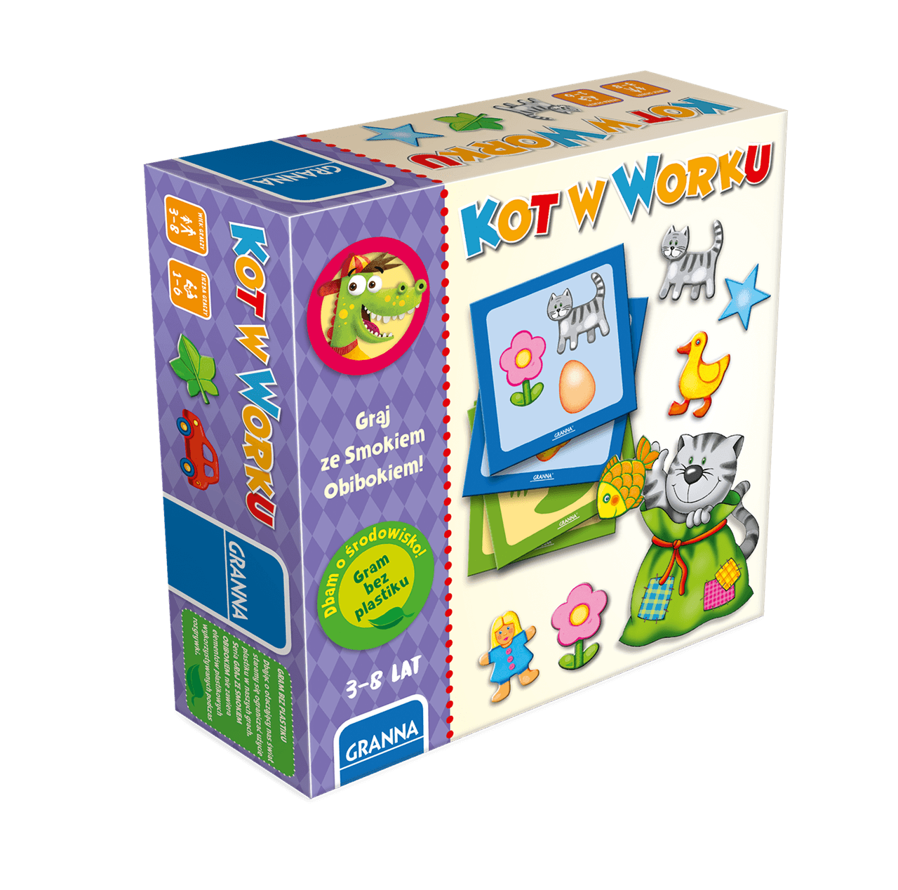 Gra karciana KOT W WORKU - GRAM ZE SMOKIEM OBIBOKIEM KOT W WORKU - GRAM ZE SMOKIEM OBIBOKIEM Granna