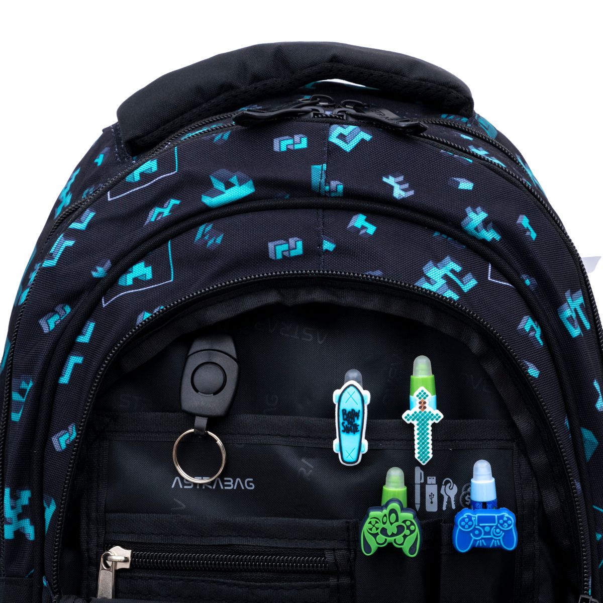 Plecak Astrabag Dark Pixel Astra (502025014)