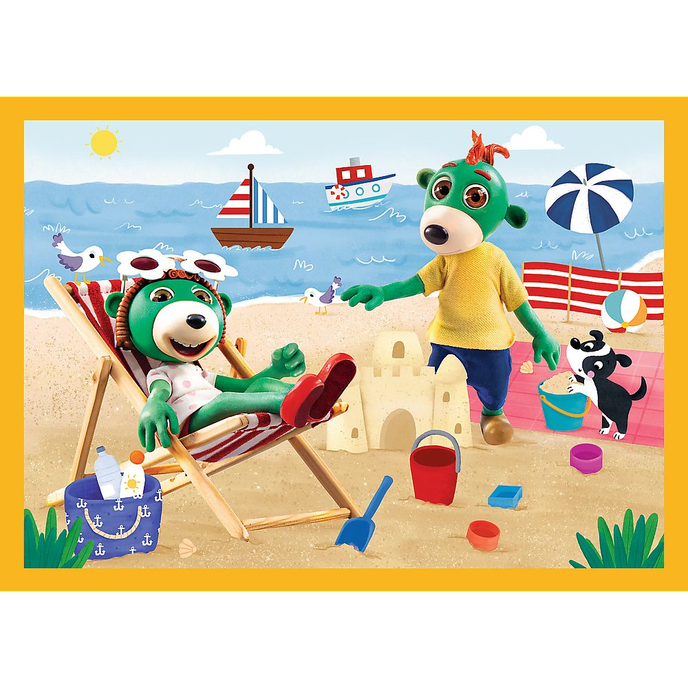 Puzzle Trefl Trefliki na wakacjach (34623)