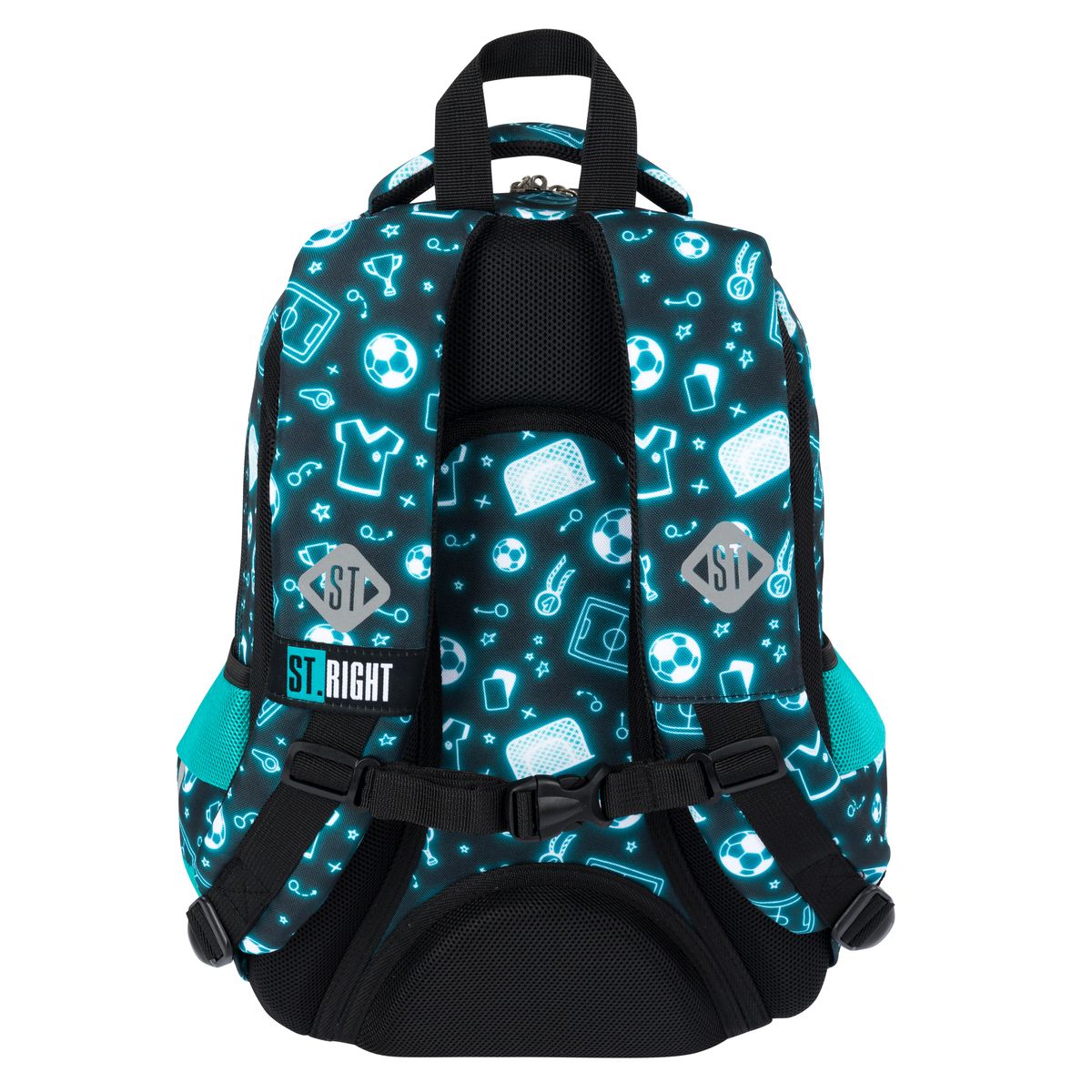 Plecak NEON FOOTBALL 3-KOMORY St.Right (BP-26)