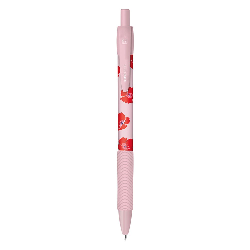 Długopis wymazywalny TUTTO BELLO z gripem niebieski 0,7mm Interdruk (żelowy)