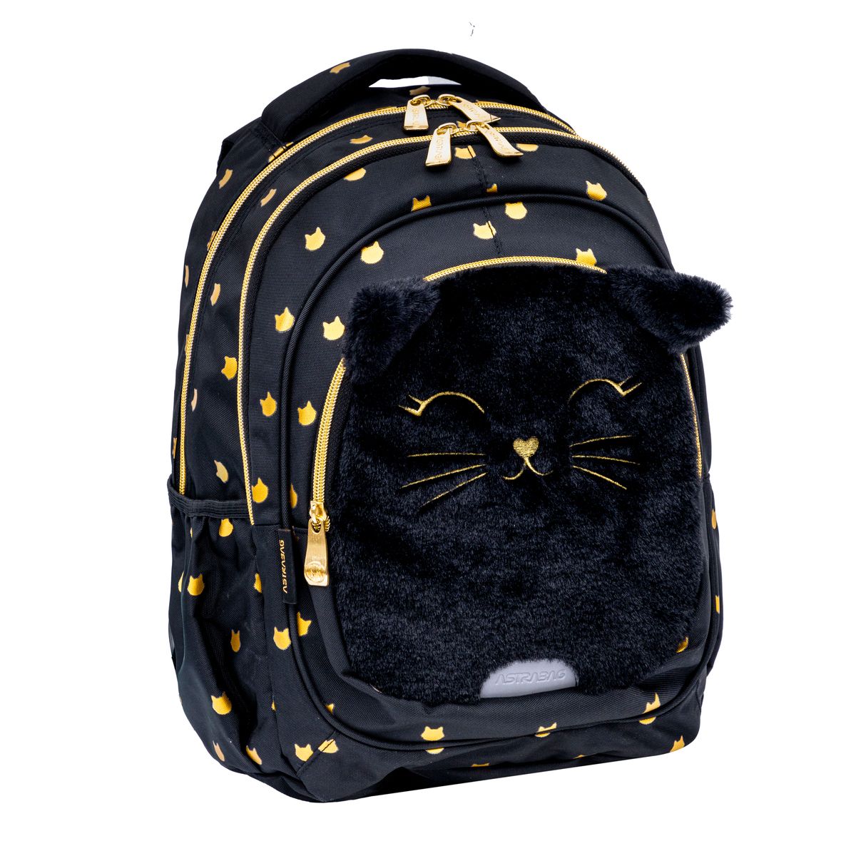Plecak Astrabag Fluffy Kitty Black Astra (502025021)