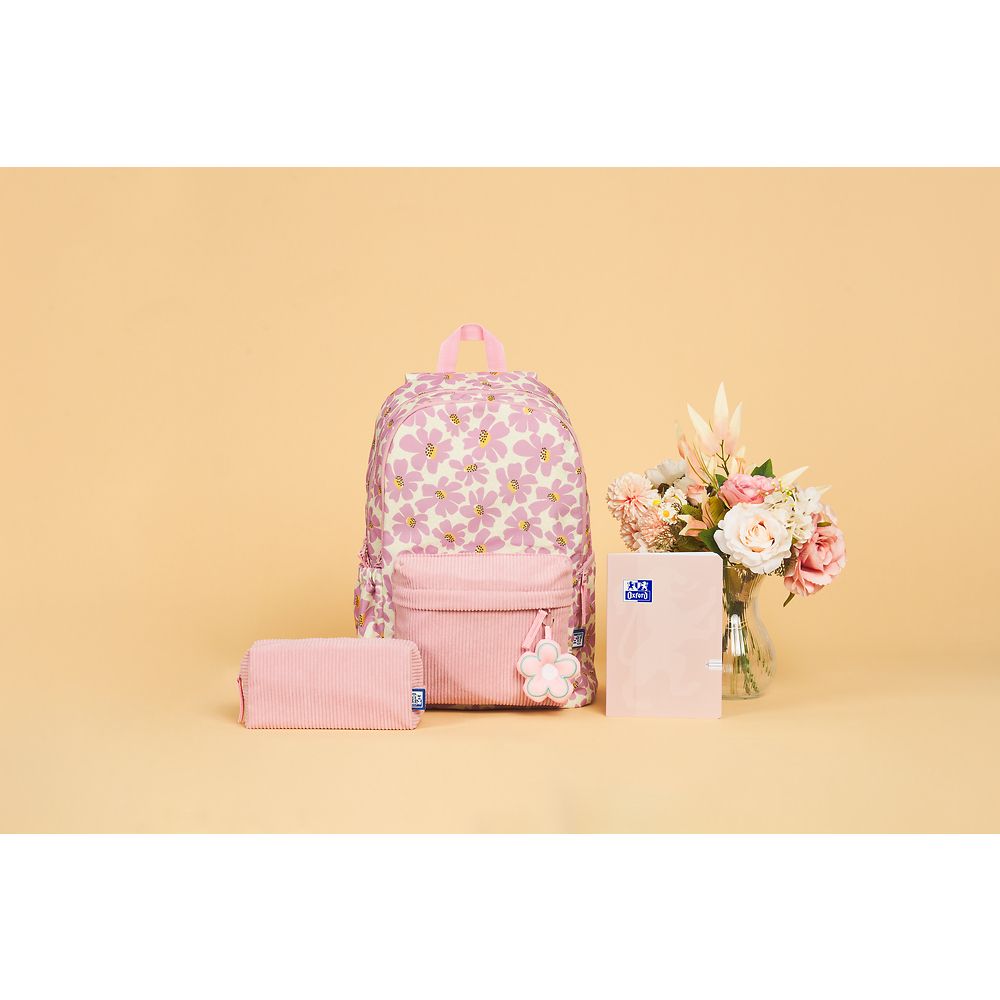 Plecak Oxford Bloom różowy (400196446)