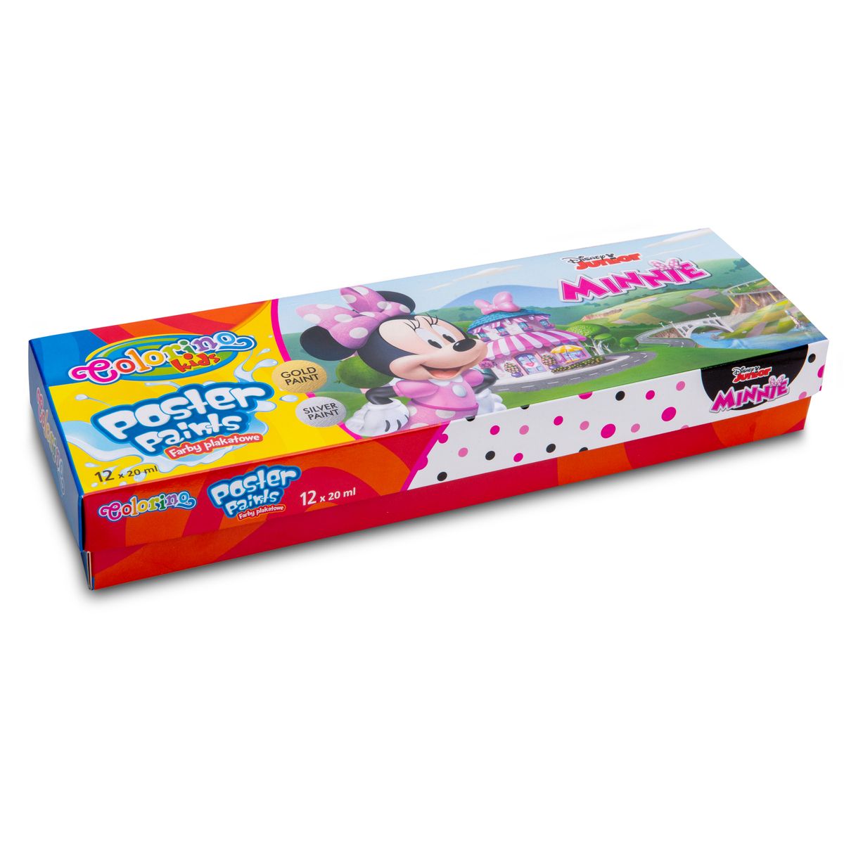 Farby plakatowe Minnie kolor: mix 20ml 12 kolor. Patio (90645)