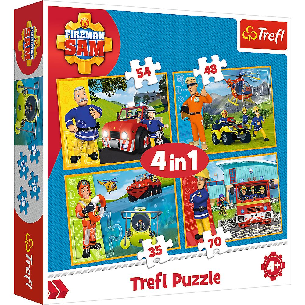 Puzzle Trefl 4w1 4w1 el. (34311)