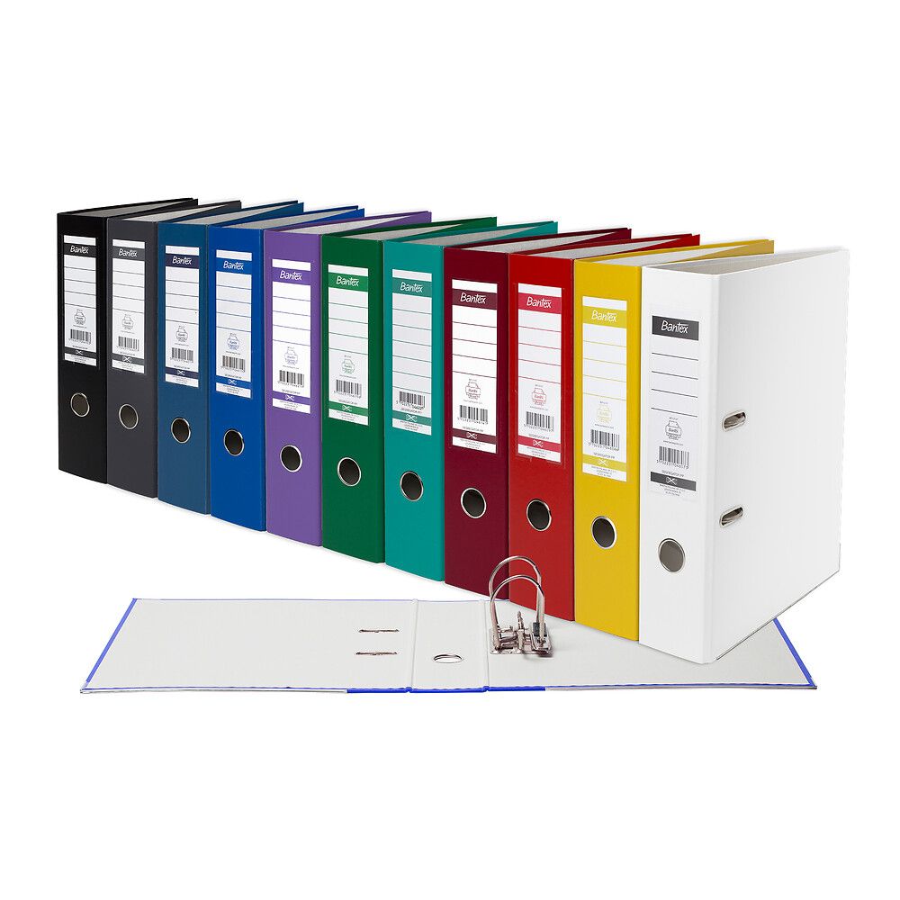 Segregator dźwigniowy Bantex Ekologiczny XXL A4 80mm niebieski (100551784)