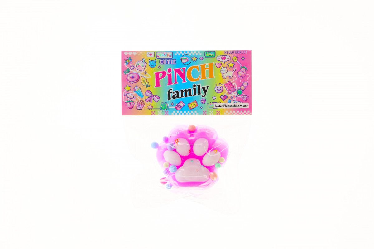 Gniotek ŁAPKA z kuleczkami 7x6cm Bemag (GTM-102)