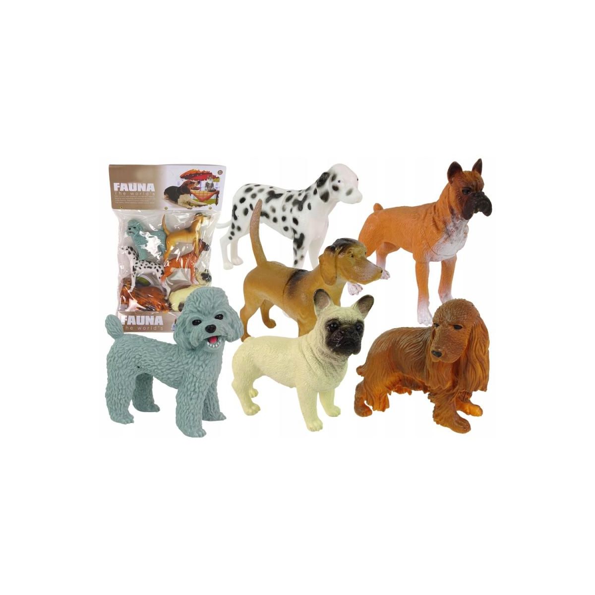 Figurka Trifox Psy 6szt. (A-0934)