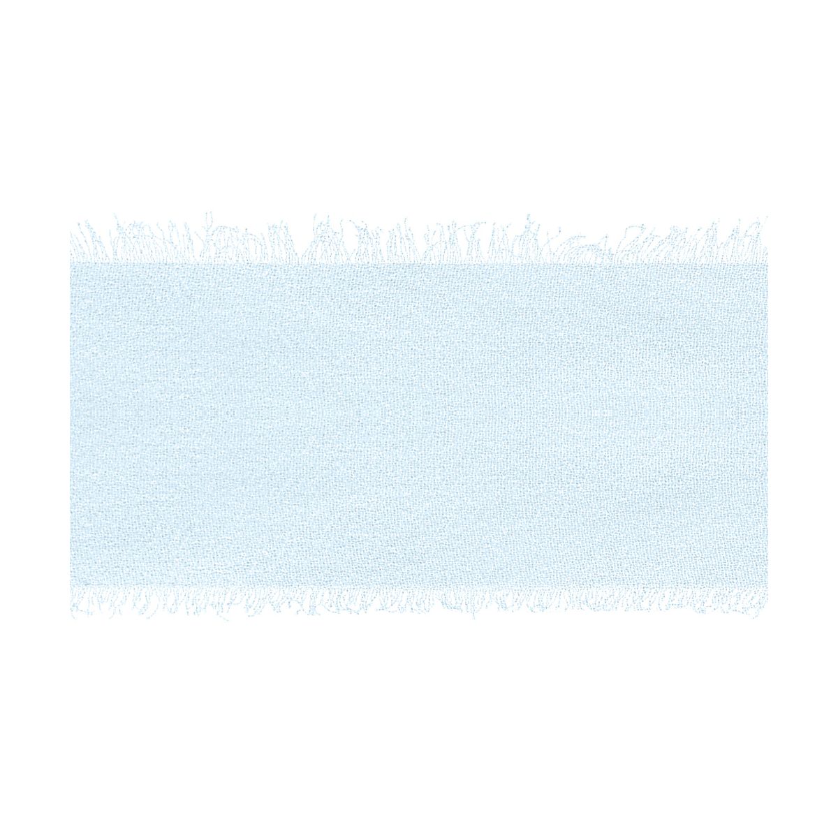 Wstążka Titanum Craft-Fun Series szyfonowa strzępiona 40x10 [mm x m] błękitny (WJ40-10-011J)