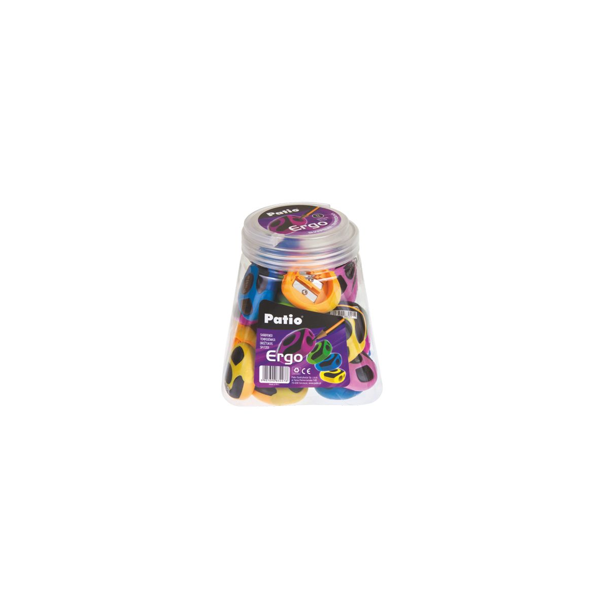 Temperówka mix gumowany plastik Patio (32261)