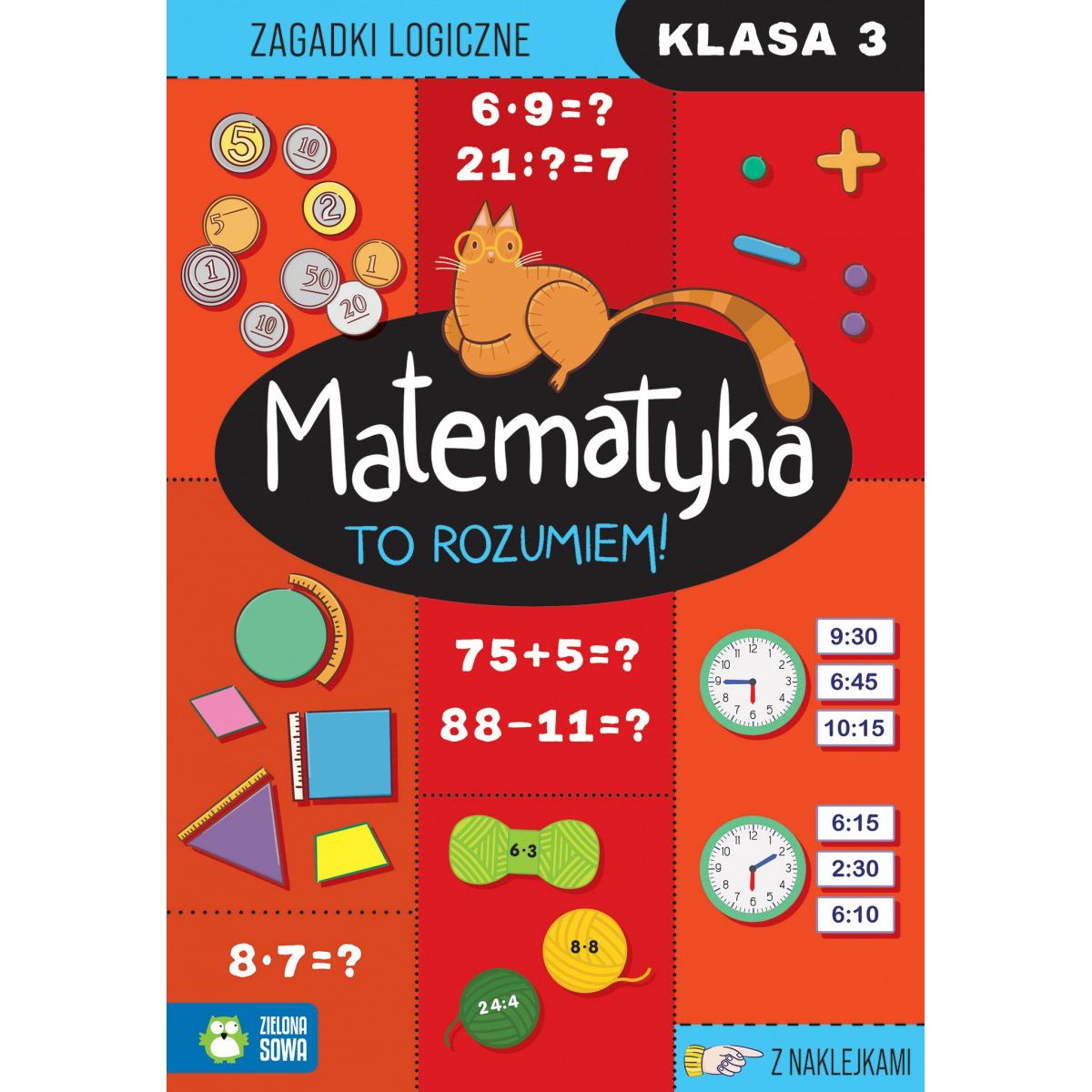 Książeczka edukacyjna Zielona Sowa Matematyka. To rozumiem!