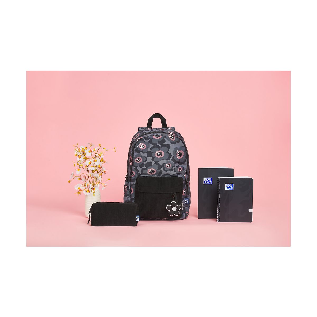 Plecak Oxford Bloom szary (400196445)