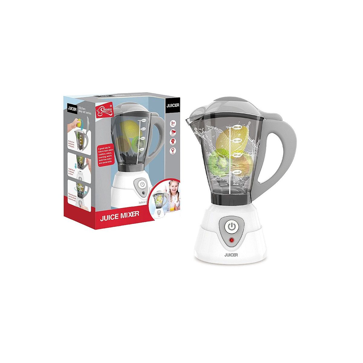 Mikser zabawkowy blender na baterie Adar (622241)