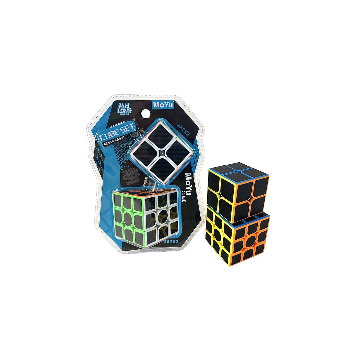 Układanka Adar 2 kostki magiczne (5x5cm, 5,5x5,5cm) (604926)