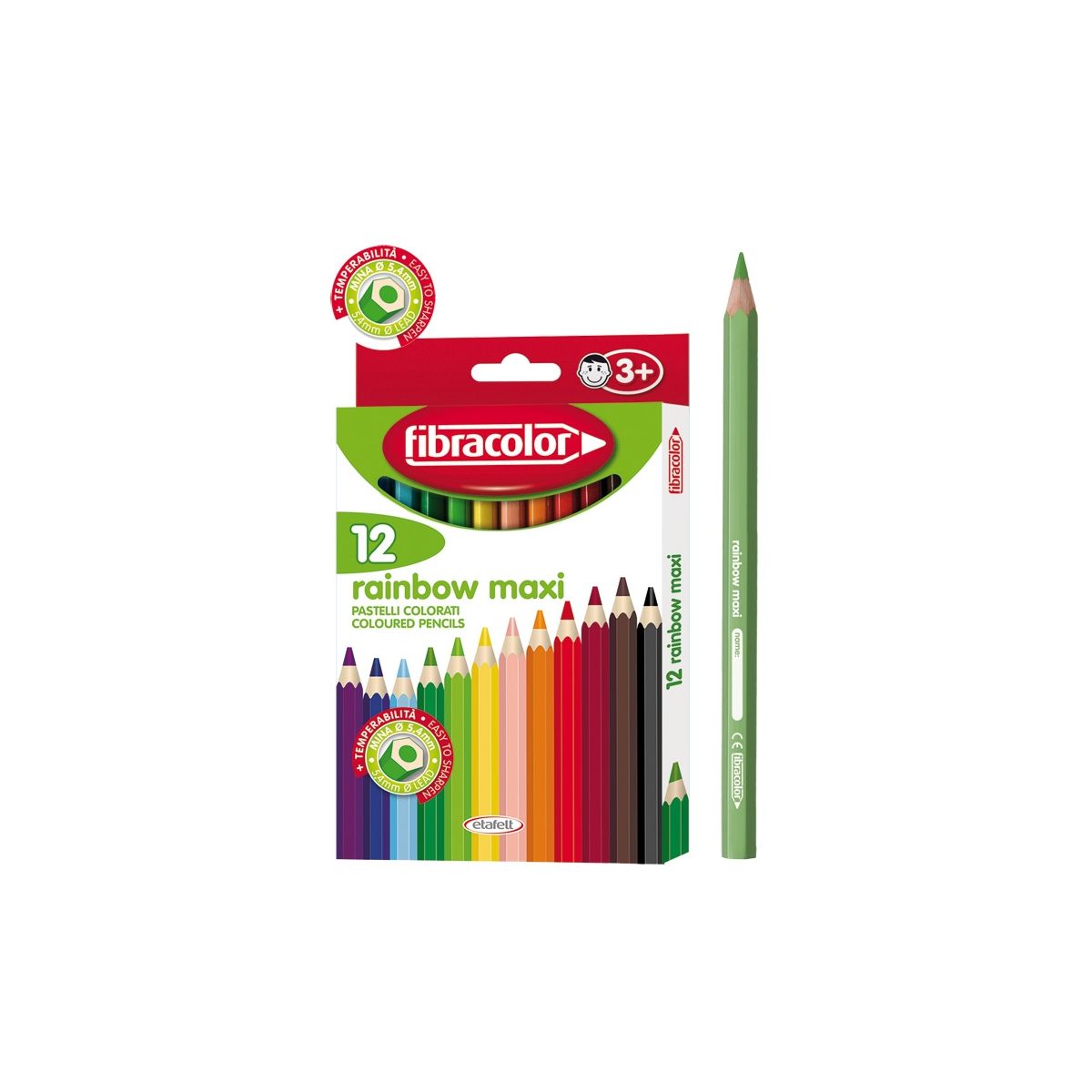 Kredki ołówkowe Fibracolor (8008621000982)