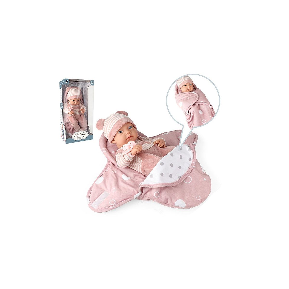 Lalka bobas w beciku [mm:] 450 Adar (626409)