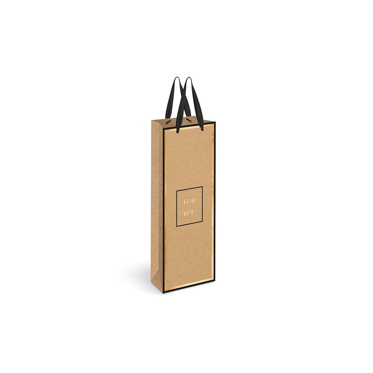 Torba prezentowa torby ozdobne na butelkę [mm:] 130x360x 80 Interdruk
