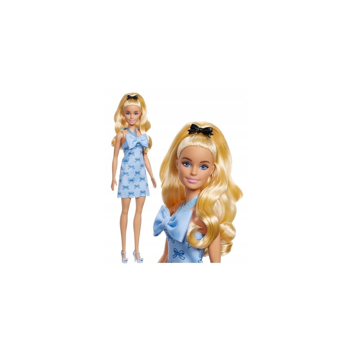 Lalka Fashionistas sukienka w kokardki [mm:] 290 Barbie (HYT93)