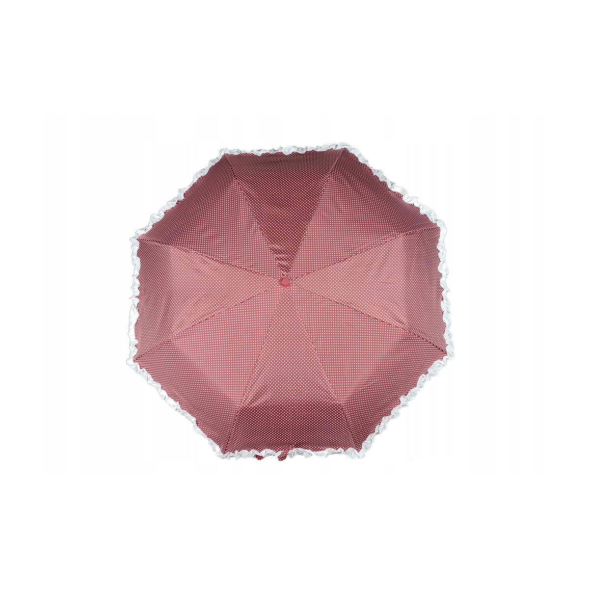 Parasol automatyczna falbanka w groszki, mix kolorów (SW5280)