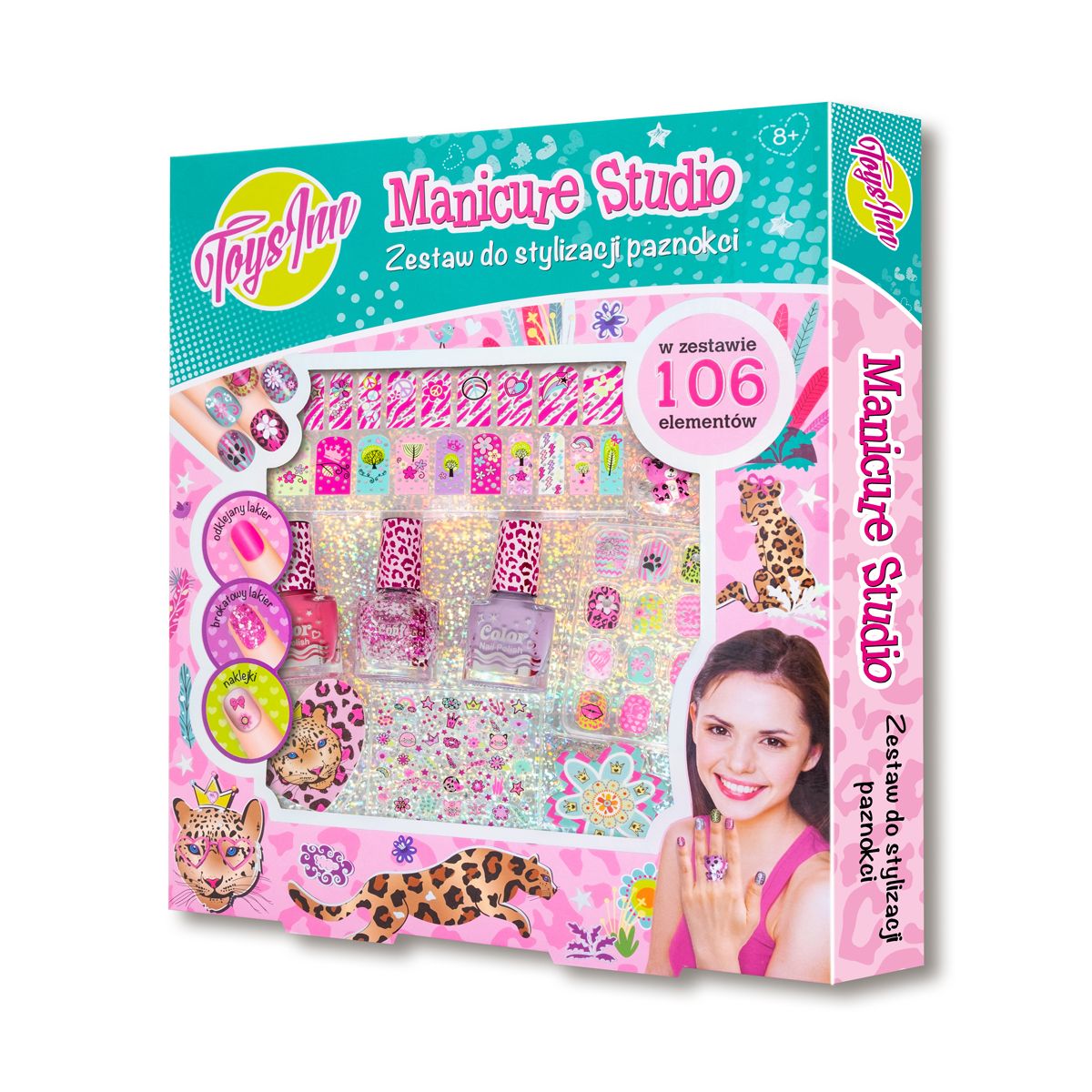 Zestaw piękności studio manicure Pantera Stnux (STN5966)