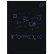 Brulion Interdruk INFORMATYKA A5 80k. 70g krata