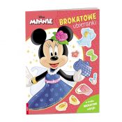 Książeczka edukacyjna Ameet Minnie. Brokatowe Ubieranki (SDLB 9108)