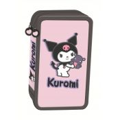 Piórnik St.Majewski KUROMI POTRÓJNY (z wyposażnieniem)