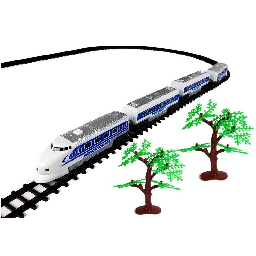 Kolejka Pendolino Tory na Baterie z Dźwiękiem i Światłem Lean (7071)